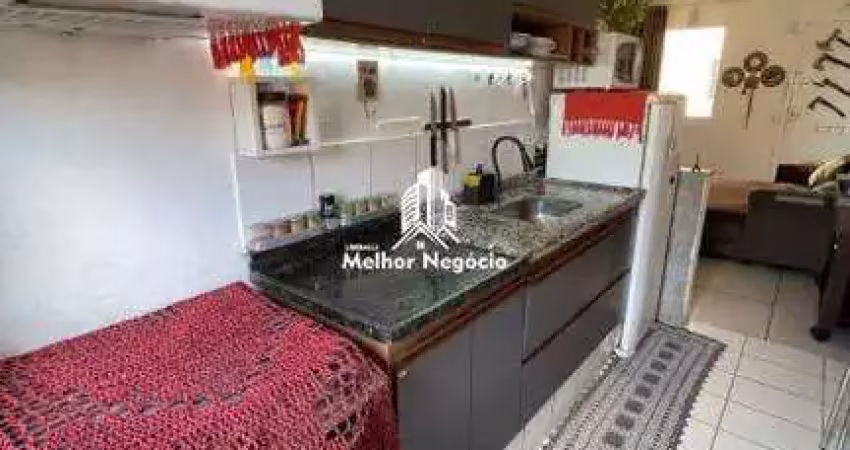 Apartamento à venda 49m²; 2 dormitórios (quartos) - residencial recanto dos sabiás - no bairro parque bom retiro - paulínia/sp