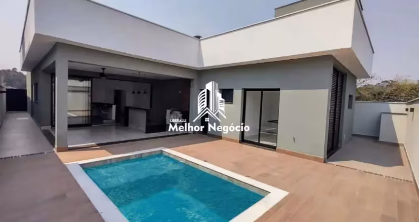 Casa térrea no condomínio moinho vermelho com 3 dormitórios à venda em piracicaba. casa localizada no bairro conceição em piracicaba/sp