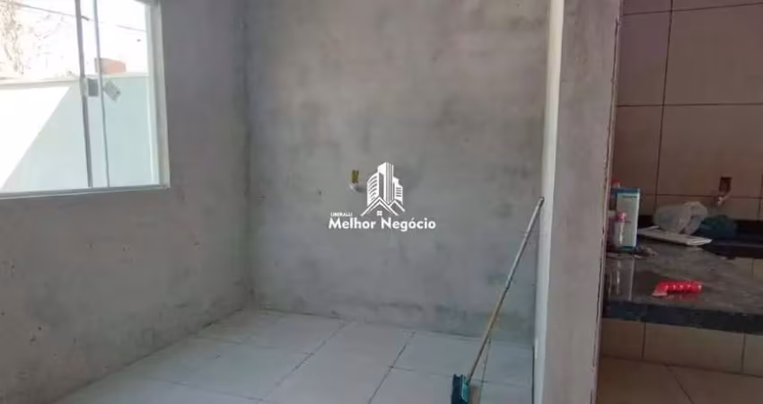 Casa à venda com 2 quartos sendo uma suíte no bairro jardim santa olivia em sumaré/sp