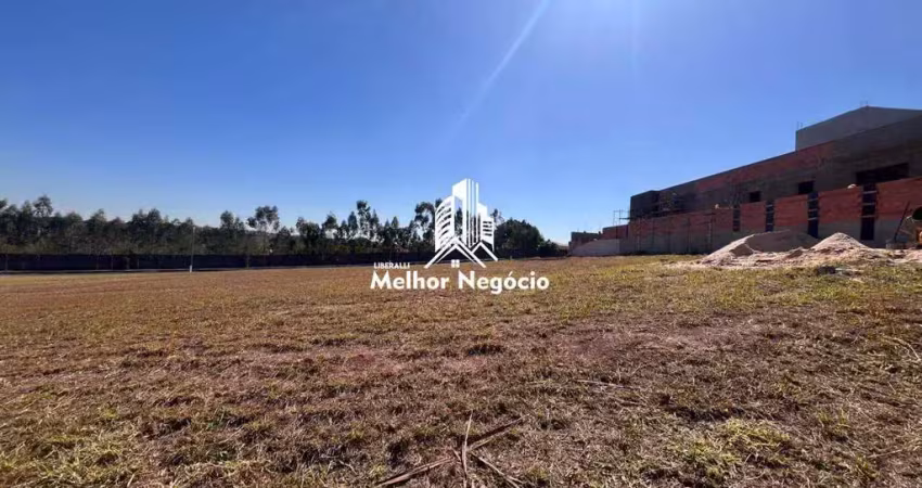 Terreno à venda no condomínio park campestre ii em piracicaba - sp