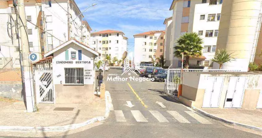 Apartamento à venda com 02 quartos no condomínio bertioga em hortolândia - sp
