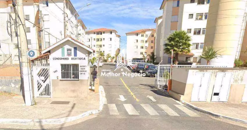 Apartamento à venda com 02 quartos no condomínio bertioga em hortolândia - sp