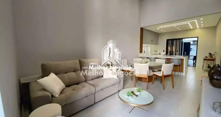 Casa à venda, com 3 quartos sendo 1 suíte, com piscina no residencial real parque sumaré, sumaré, sp