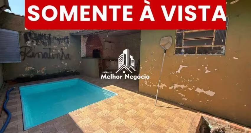 (não aceita financiamento) casa com 02 dormitórios à venda no bairro santa terezinha, piracicaba