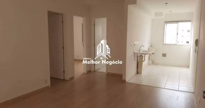 Apartamento à venda com 02 quartos, no condomínio residencial canto das andorinhas em paulínia-sp.