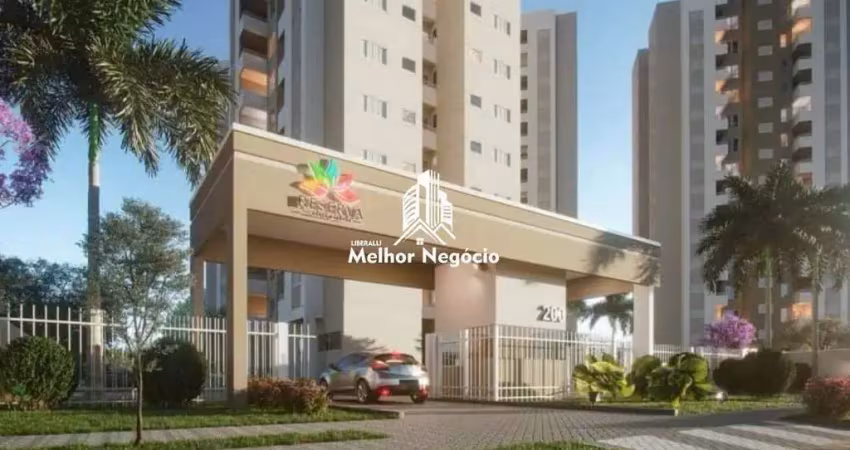 Apartamento à venda com 2 quartos 2 banheiros (1 suite) condomínio de edifícios reserva santa bárbara - santa bárbara d'oeste sp