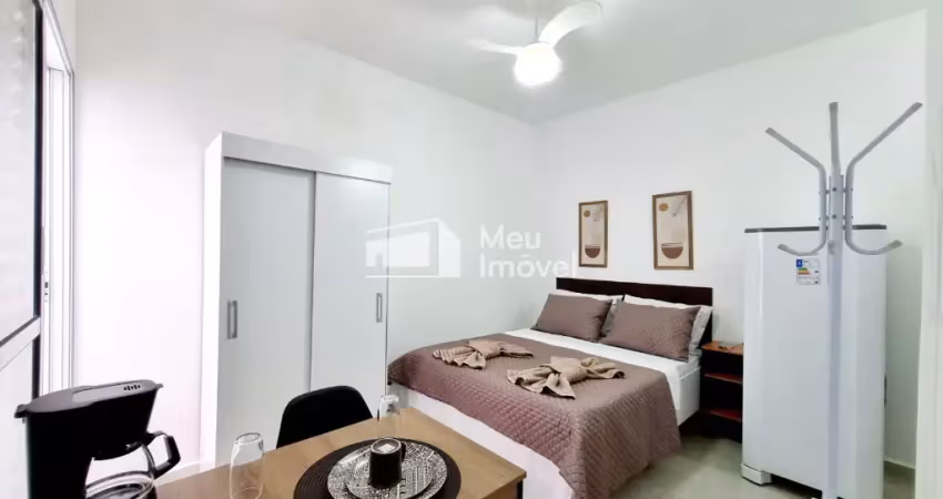 Aluguel de kitnet/flat mobiliada - centro de jacareí