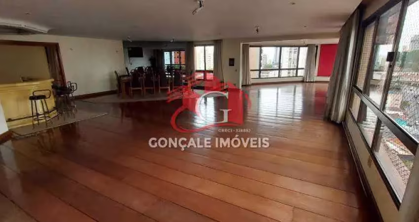 Lindo apartamento com 5 dormitório sendo 3 suítes, 1 por andar, 4 vagas e lazer completo