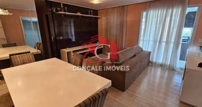 Apartamento à venda em vila maria - 2 dorms, suíte, varanda gourmet mobiliado