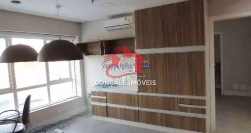 Sala comercial a venda - santana- semi mobiliada - 47m² - 2 wcs - 1 vaga - com sacada