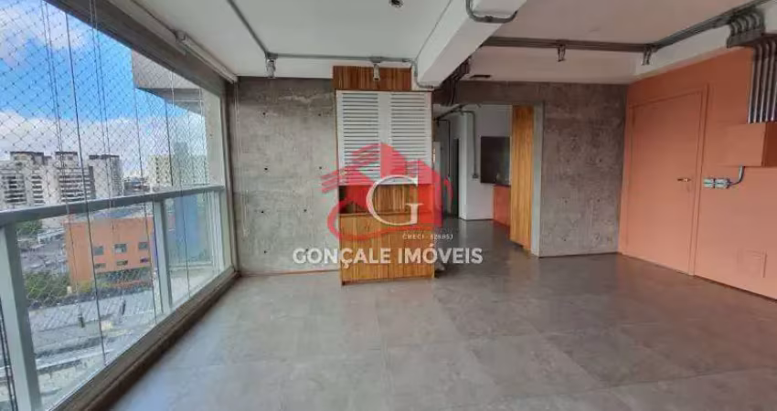 Apartamento alto padrão - locação - 105m² - 2 dormitórios - 2 suítes - 3 vagas - jd. são paulo