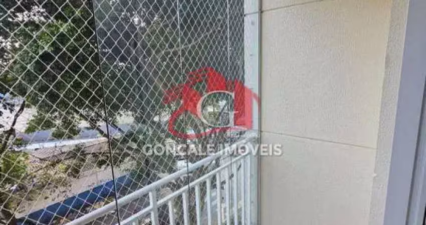 Apartamento mobiliado à venda no parque novo mundo - 2 dorms, 1 suíte, garagem e sacada