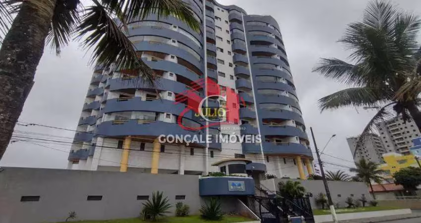 Lindo apartamento frente ao mar com 2 dorm, sendo 1 suíte e 1 vaga. lazer completo.