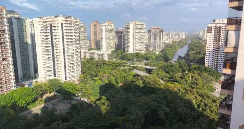 Abm barra - amplo 02 qtos com dep. completa 95m² - andar alto - vista panorâmica !!! oportunidade !!