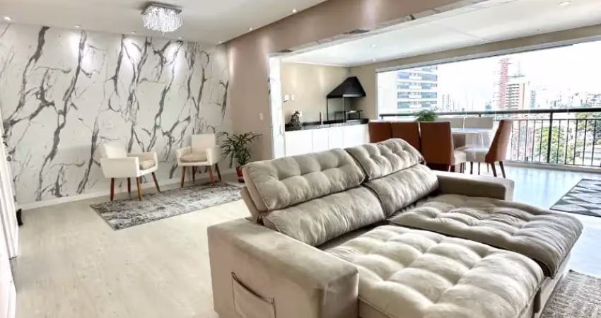 Apartamento a venda no tatuapé ao lado do parque são jorge com 3 quartos e 2 suítes - varanda gourmet