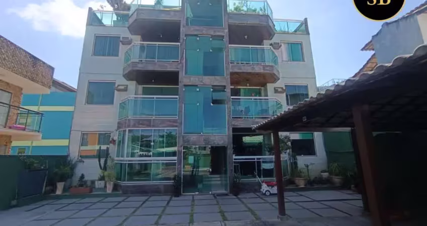 Apartamento para locação em rio das ostras, costazul, 2 dormitórios, 1 suíte, 3 banheiros, 1 vaga
