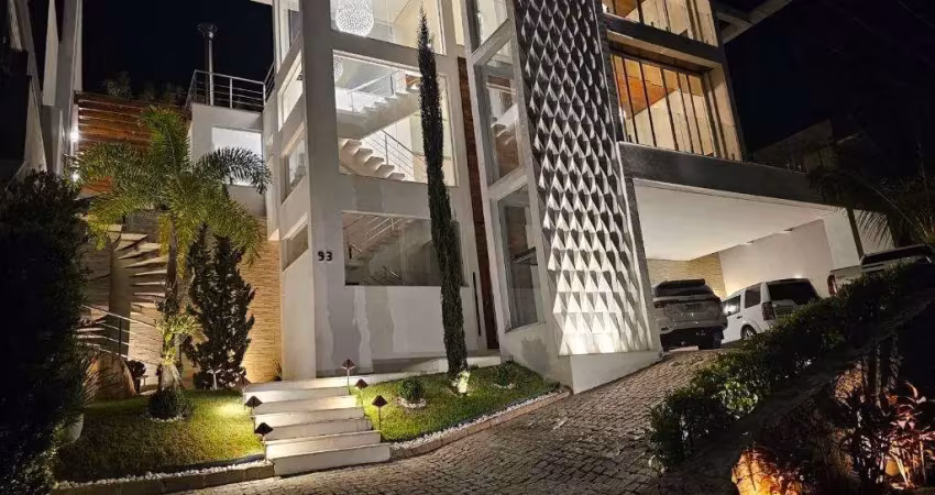 Casa com 3 dormitórios à venda, 550 m² por r$ 4.990.000,00 - parque das laranjeiras - itatiba/sp