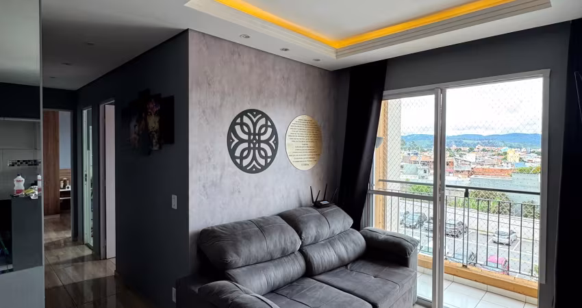 Apartamento à venda no residencial belluno em jundiaí, 2 dormitórios, sala com sacada e lazer completo por r$ 370.000,00