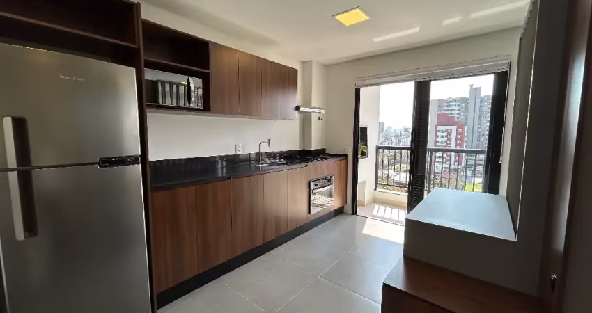 Apartamento studio, mobiliado, no bairro anita garibaldi