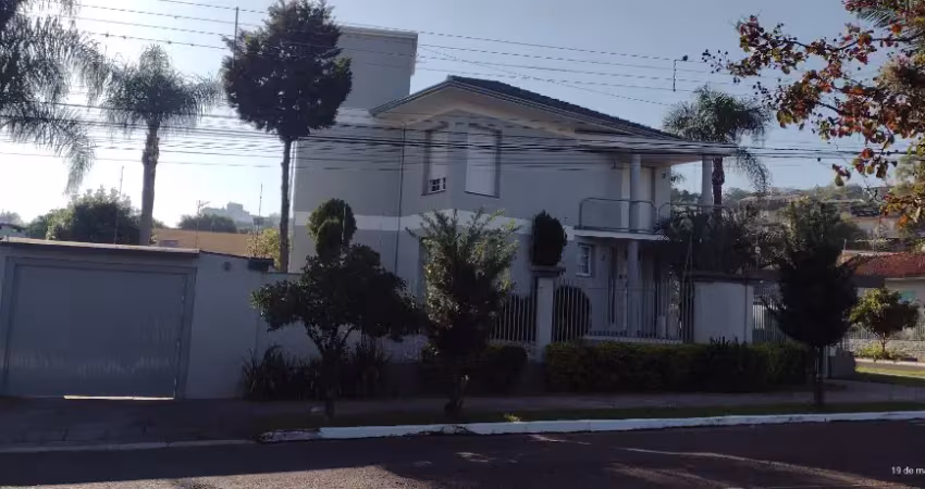 Sobrado localizado no bairro ouro branco novo hamburgo com 2 lareiras, calefação, piscina.