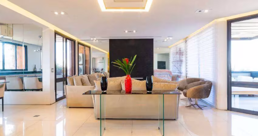 Apartamento de luxo na rua bahia, higienópolis com 3 suítes e 4 vagas 260²