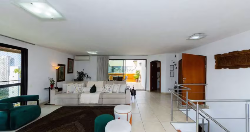 Cobertura para venda em campo belo com 5 quartos, sendo 3 suítes, 447m²
