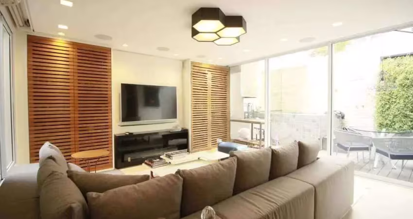 Apto na vila nova conceição com 3 suítes, 3 vagas 176m²