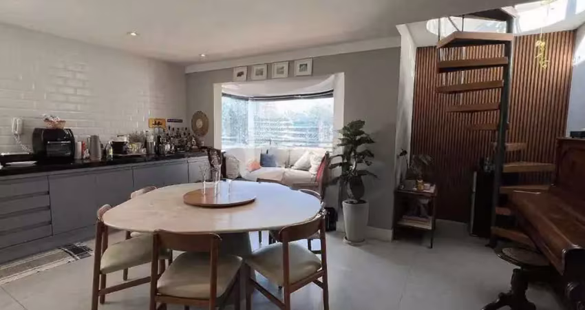 Cobertura no cerqueira césar com 2 dormitórios e 2 vagas 140m²
