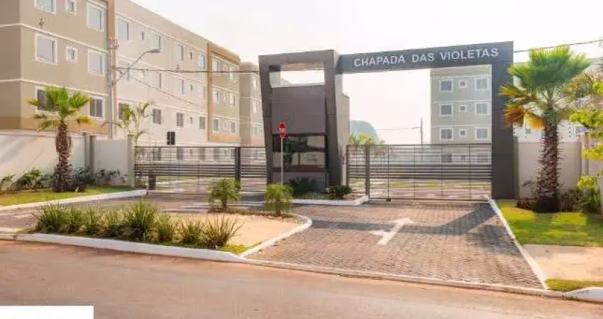 Apartamento para venda em várzea grande, centro sul condomínio chapada das violetas, 2 dormitórios, 1 banheiro, 1 vaga