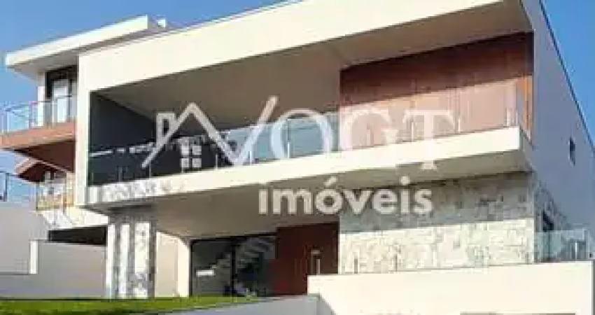Casa alto padrão 340 m² – 4 suítes com vista panorâmica no condomínio horizon – estância velha/rs