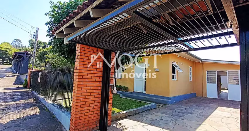 Casa 170 m² 3 dormitórios, com energia solar, escritório e pátio amplo – bairro floresta, estância velha