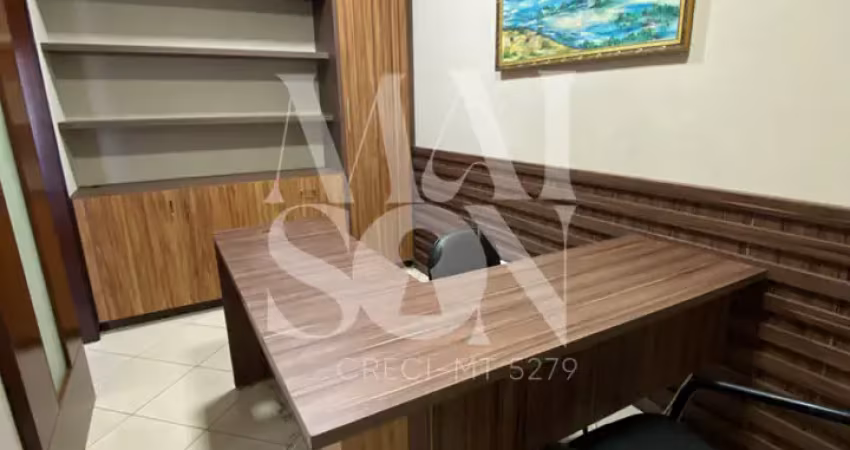 Aluga-se imóvel comercial no edifício work tower com 7 salas disponíveis - 120 m² - 2 vagas de garagem - bairro centro-sul- cuiabá (mt) - valor do aluguel: r$ 8.800,00