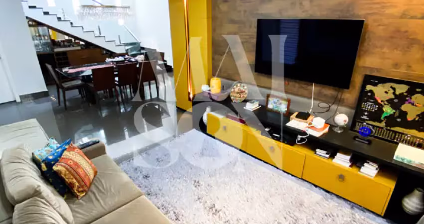Aluga-se sobrado semimobiliado no condomínio alphagarden - 390m² - 3 suítes master (com closet) - bairro rodoviaria do parque / despraiado - cuiabá (mt) - valor do aluguel: r$ 10.000,00