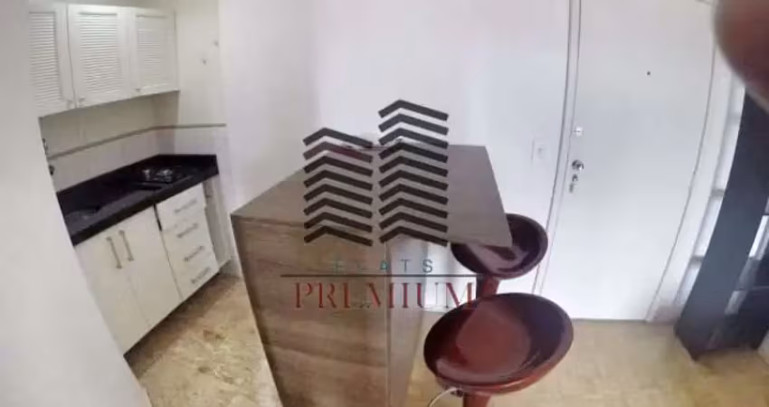 Flat com 1 quarto para alugar na Avenida Miruna, 399, Moema, São Paulo