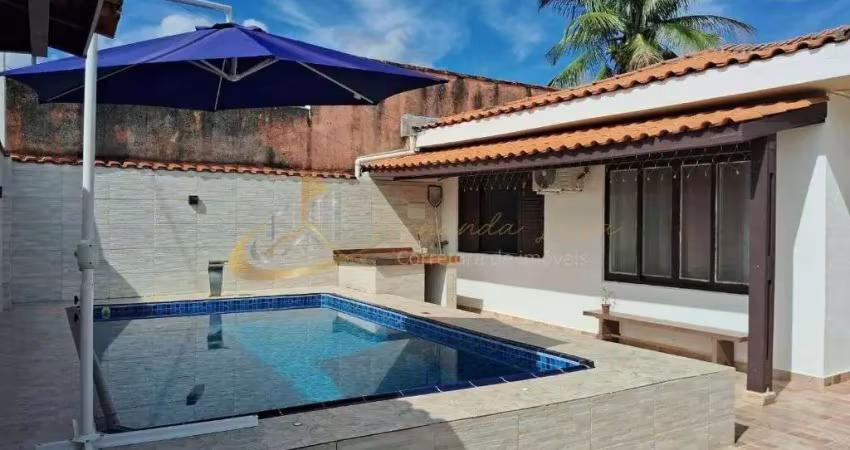 Ótima casa a venda com 3 quartos (1 suíte), no jd. porto novo - caraguatatuba / sp