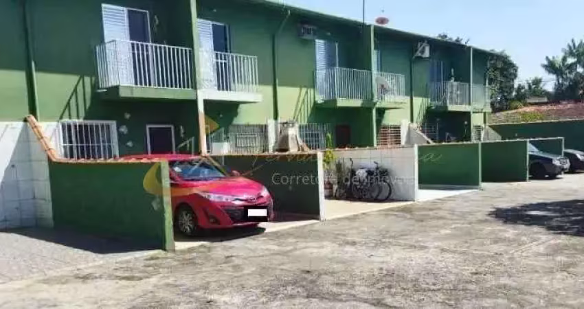 Sobrado com 2 quartos e 2 banheiros para locação , porto novo - caraguatatuba - sp