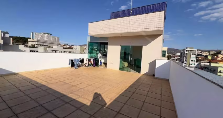 Cobertura para venda em belo horizonte, santa helena (barreiro), 3 dormitórios, 1 suíte, 3 banheiros, 2 vagas
