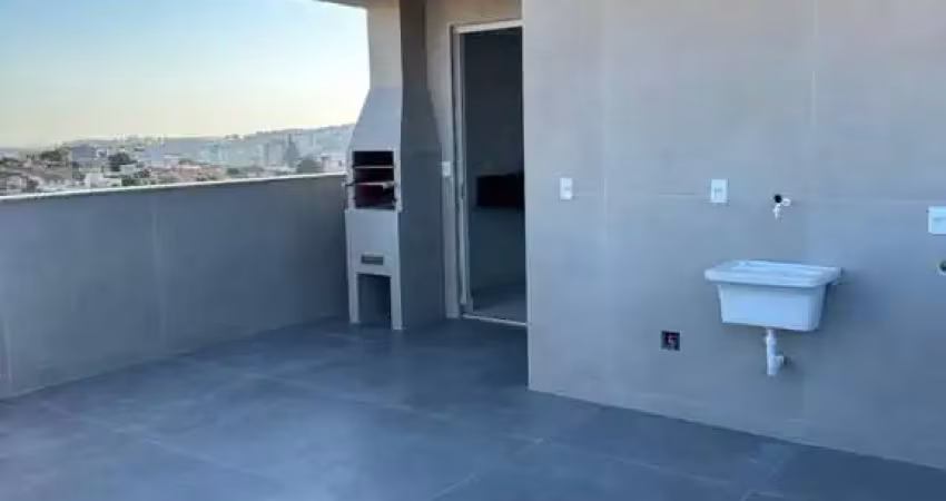 Cobertura para venda em belo horizonte, miramar (barreiro), 3 dormitórios, 1 suíte, 2 banheiros, 2 vagas