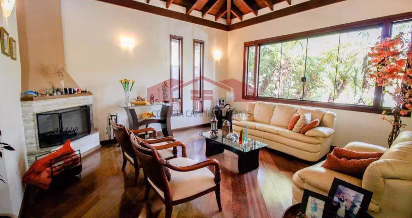 Casa para venda em campinas, loteamento residencial barão do café, 4 dormitórios, 4 suítes, 6 banheiros, 4 vagas