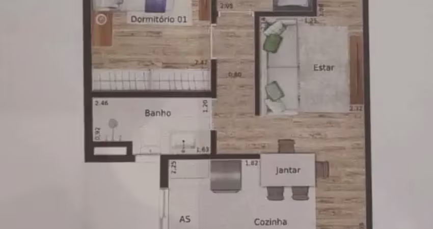 Sabará interlagos ao lado do hospital pedreira 2 dormitórios com sacada e vaga de garagem