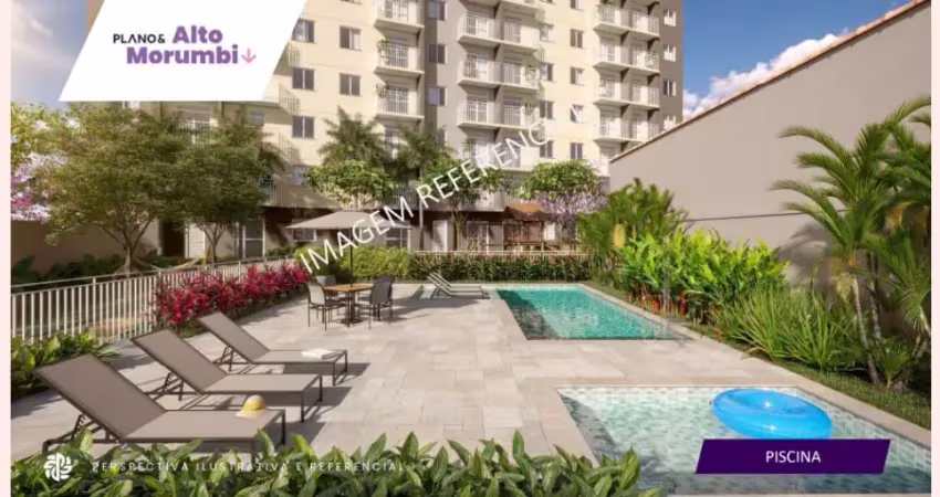 Morumbi: apartamento 1 dormitório com sacada e lazer completo