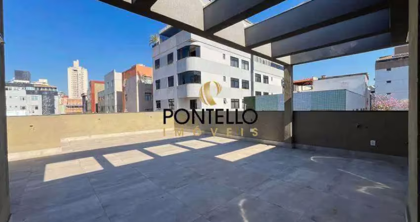 Cobertura à venda, 3 quartos, 1 suíte, 2 vagas, castelo - belo horizonte/mg