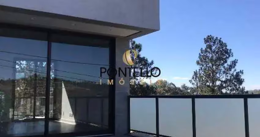 Casa de alto padrão com 4 quartos, 4 suítes, área gourmet e piscina, 394m² - alphaville lagoa dos ingleses