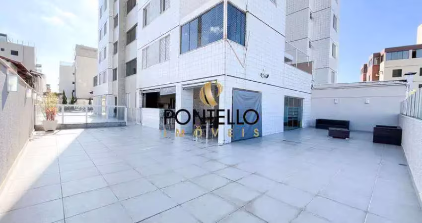 Apartamento área privativa à venda, 3 quartos, 1 suíte, 3 vagas, castelo - belo horizonte/mg
