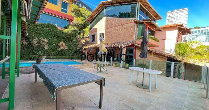 Casa à venda, 5 quartos, 2 suítes, 5 vagas, santa lúcia - belo horizonte/mg