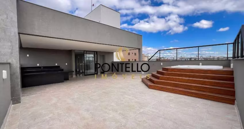 Cobertura à venda, 4 quartos, 2 suítes, 6 vagas, castelo - belo horizonte/mg