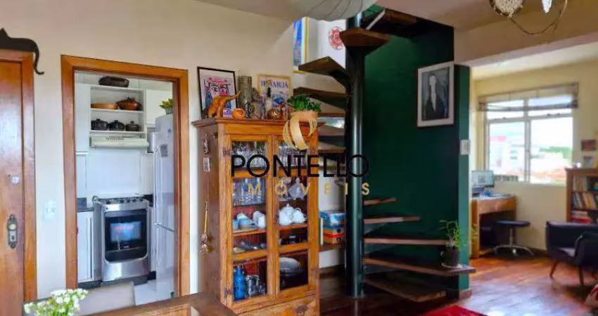 Cobertura à venda, 3 quartos, 1 suíte, 2 vagas, santa cruz - belo horizonte/mg