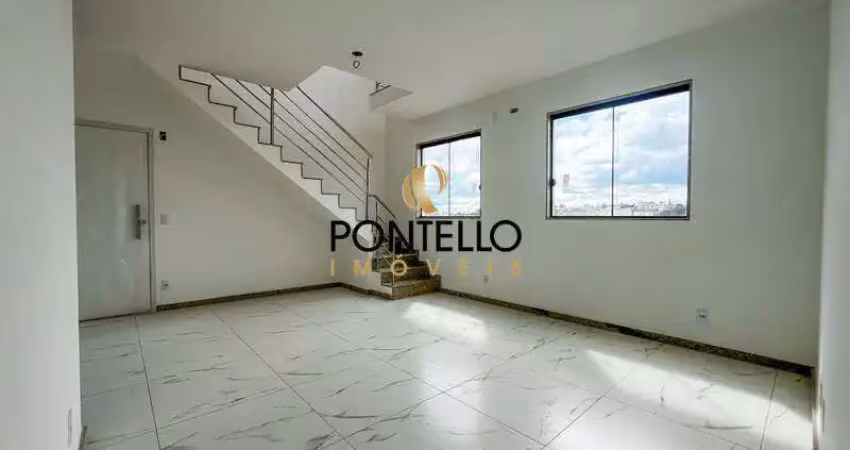 Cobertura à venda, 4 quartos, 2 suítes, 1 vaga, santa amélia - belo horizonte/mg