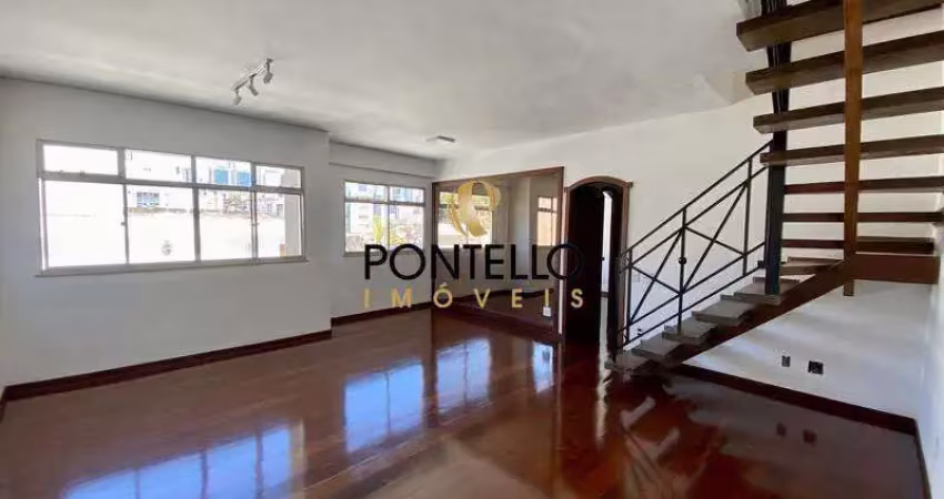 Cobertura à venda, 4 quartos, 2 suítes, 2 vagas, santo antônio - belo horizonte/mg