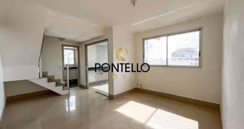 Cobertura à venda, 2 quartos, 1 suíte, 3 vagas, serra - belo horizonte/mg